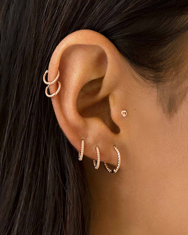Amazon.com: Small Gold Heart Hoop Earrings for Girls | Hypoallergenic  Lightweight 925 Sterling Silver CZ Hoops Earring for Women Girls: Clothing,  Shoes & Jewelry